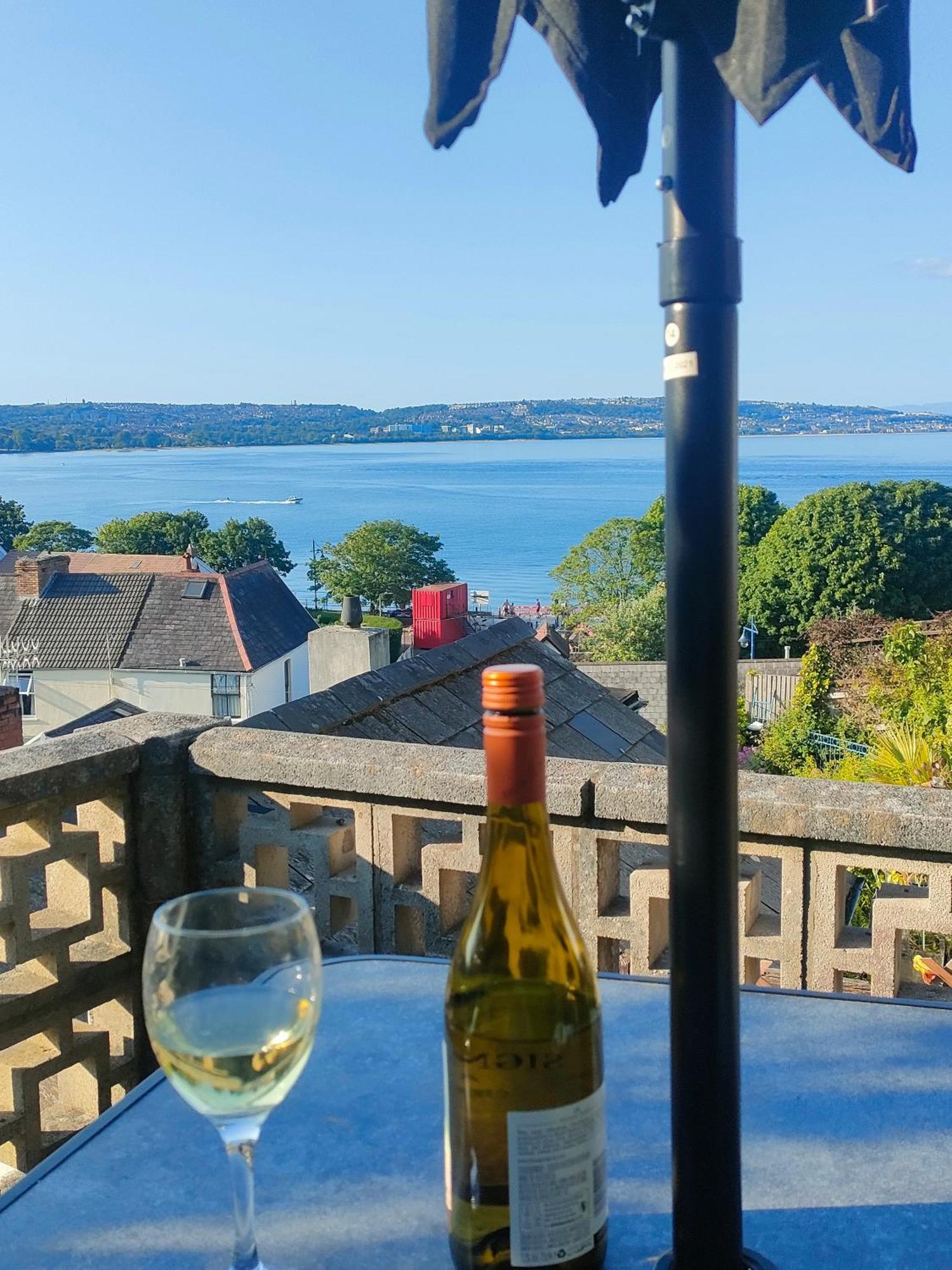 Fishermen'S Cottage With Log Burner, 2 Bathrooms & Sea Views From Garden Terraces The Mumbles Eksteriør bilde